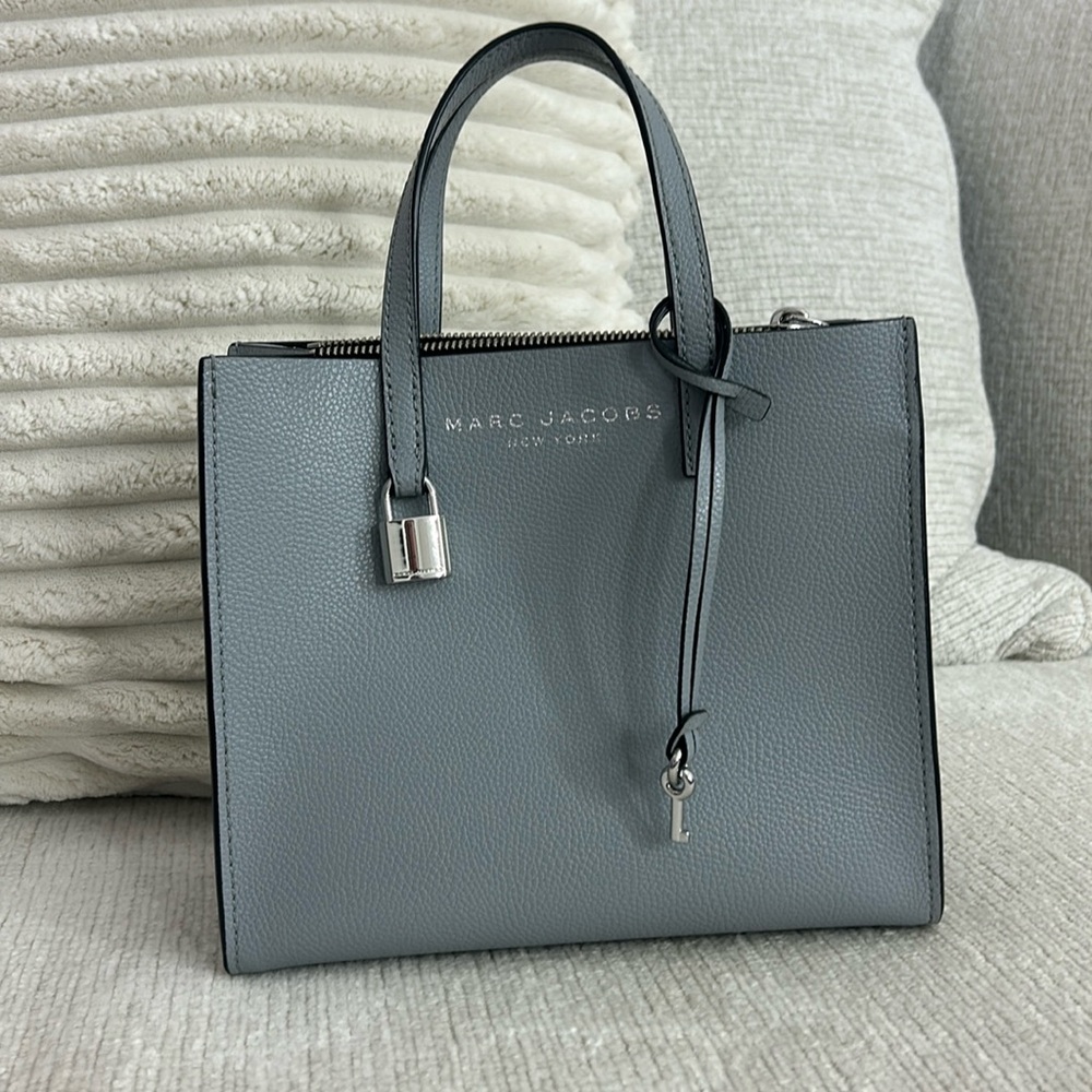 Marc Jacob’s blue lock and key bag